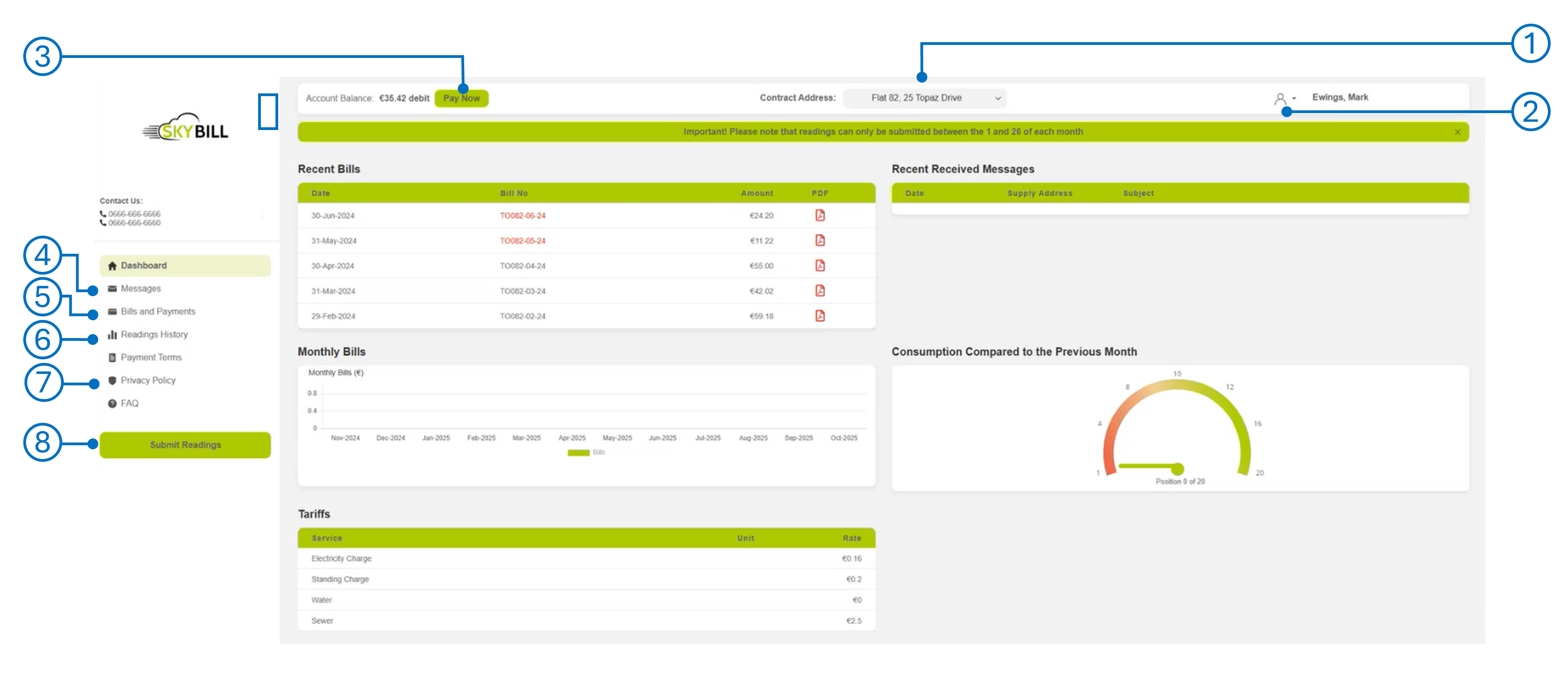 Tenant portal Tenant portal